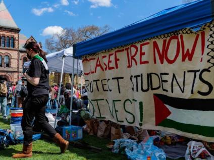 Pro-Palestinian Protests at Universities in the USA 