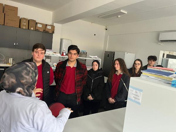 Trabzon 15 Temmuz Şehitleri Anadolu Lisesi'nden Bölümümüze Ziyaret