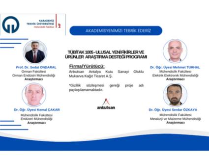 TÜBİTAK-BİDEB Proje Desteği