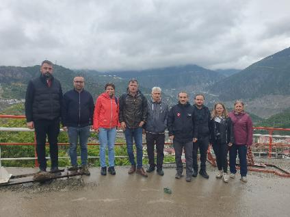 Artvin İl Merkezi ve Arhavi İlçelerinde Heyelan Olayları AFAD İl Müdürlüğü Ekipleriyle İncelendi