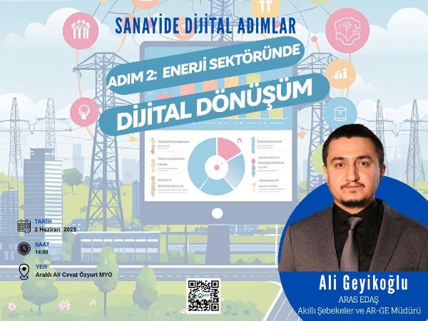 Sanayide Dijital Adımlar 
"Adım 2: Enerji Sektöründe Dijital Dönüşüm"