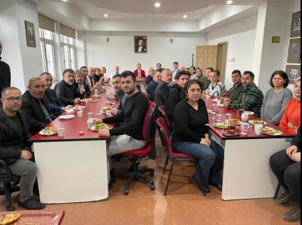 İdari Personelimiz İle Yeni Yıla Merhaba Kahvaltısı