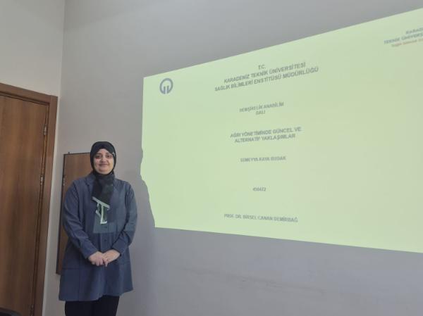 Ağrı Yönetiminde Güncel ve Alternatif Yaklaşımlar Konulu Doktora Programı Semineri Gerçekleştirildi