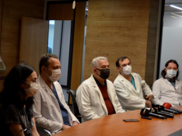 Üniversitemiz Farabi Hastanesi'nde Kıtalararası Organ Nakli