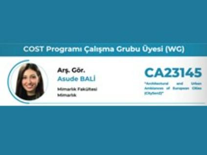 Akademisyenimiz COST Aksiyonuna Atandı 