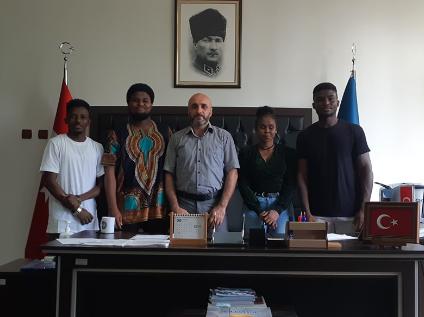 Afrikalı Öğrencilerimiz SKS'yi Ziyaret Etti