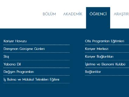 Sitemize Kariyer ve İnsan Kaynakları Menüsü