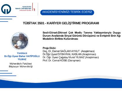 TÜBİTAK 3501-Kariyer Geliştirme Programı 
