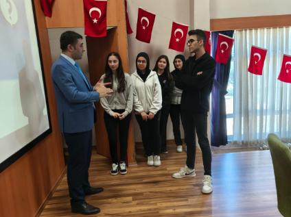 Affan Kitapçıoğlu Anadolu Lisesi Kariyer Günlerinde Bölüm Tanıtım Ziyareti