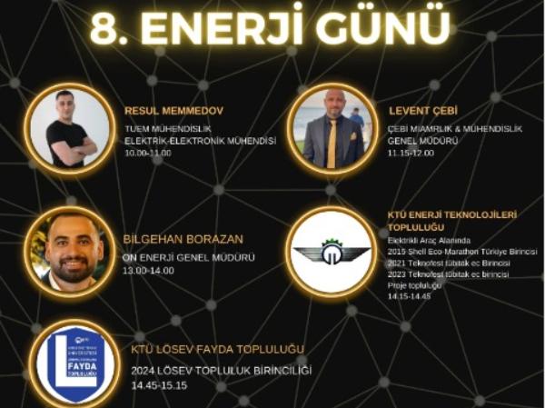 Enerji Sistemleri Mühendisliği'nden Sektörle Buluşma: "8. Enerji Günü" Yoğun İlgi Gördü.