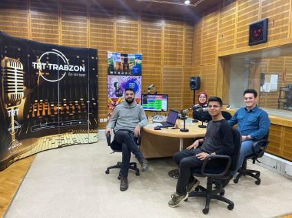 KTÜ Düşlerden Gülüşlere Kulübü  TRT Trabzon radyosuna konuk oldu