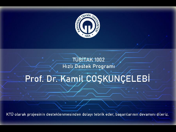 Akademisyenimize TÜBİTAK 1002 Desteği