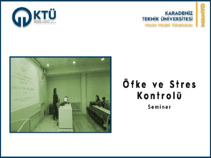 Öfke Ve Stres Kontrolü - Seminer