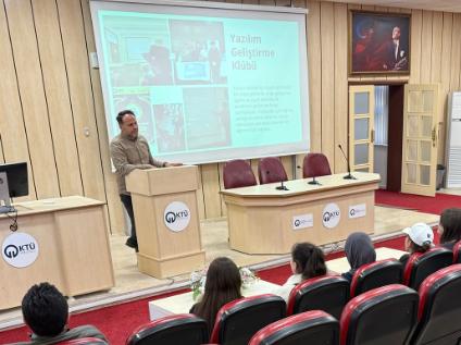 Araklı Anadolu Lisesi Öğrencilerine Bölümümüzü Tanıttık
