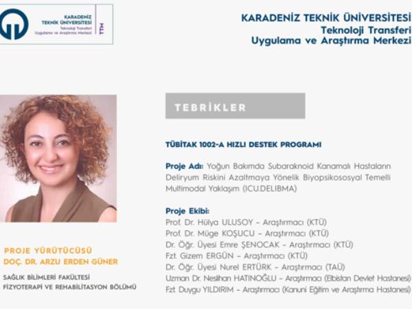 TÜBİTAK 1002-A Hızlı Destek Programı Proje Desteği