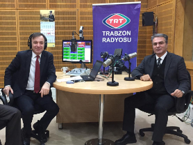 Rektör Yardımcımız Prof. Dr. Asım Örem TRT Trabzon Radyosu'nun Konuğu Oldu 