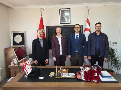 KKTC Trabzon Başkonsolosu Fatma Demirel'i Ziyaret