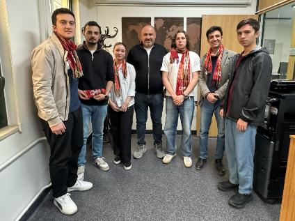 Our Coordinator Met with International Student Representatives from Turkic Republics
