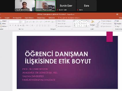 Öğrenci Danışman İlişkisinde Etik Boyut