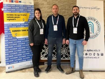 Türkiye Ulusal Ajans Tarafından Düzenlenen Erasmus+ Yükseköğretim Alanı Merkezi Projeler Bilgilendirme Toplantısına Katılım Sağlandı