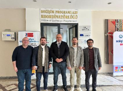 Trabzon Üniversitesi Dış İlişkiler Kurum Koordinatörlüğü'nden Üniversitemizin Değişim Programları Koordinatörlüğü'ne Ziyaret