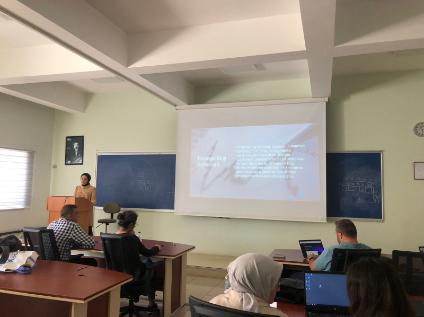 Yüksek lisans öğrencilerimiz seminer sunumlarını başarıyla tamamdılar.