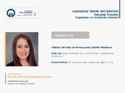 1507 - TÜBİTAK KOBİ Ar-Ge Başlangıç Destek Programı