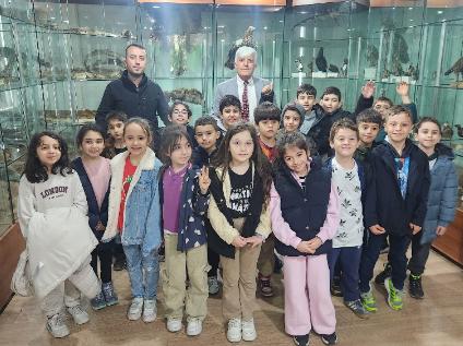 Trabzon Uğur Okulları 30 Nisan Tarihinde Yaban Hayatı Ekolojisi ve Yönetimi Bölümü Müzesini Ziyaret Etti