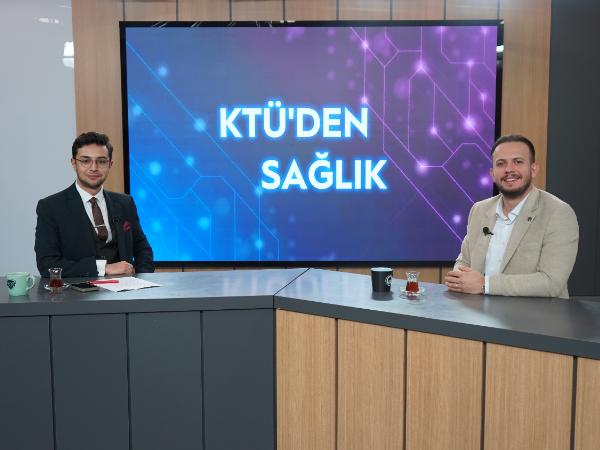 KTÜ TV'de "Diş Taşı Temizliği ve Ağız Hijyeni" Programı Gerçekleştirildi