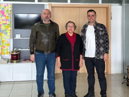 Orman Mühendisleri Odası Trabzon Şube Başkanı Faruk AKSU Merkezimizi ziyaret etti.
