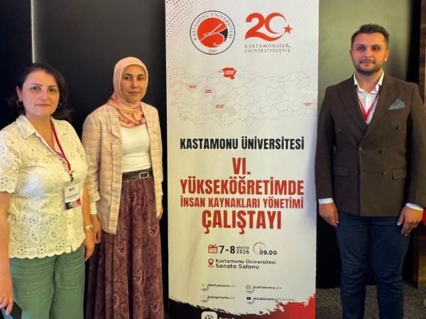 KTÜ, VI. Yükseköğretimde İnsan Kaynakları Yönetimi Çalıştayı'nda İyi Uygulama Örneklerini Paylaştı
