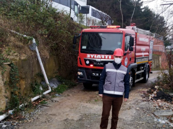 Trabzon İtfaiyesi Yıldırım Hızında!
