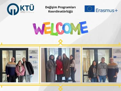 Yunanistan, Polonya ve İspanya'dan Gelen Erasmus+ Öğrencilerimizle Koordinatörlüğümüzde Toplantı Düzenlendi