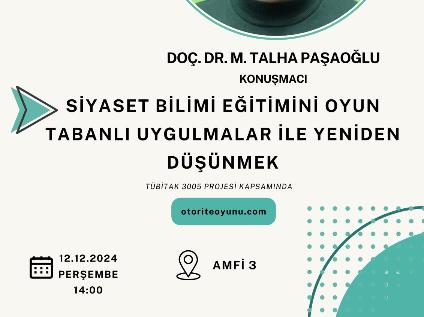 Siyaset Bilimi Eğitimini Oyun Tabanlı Uygulamalar ile Yeniden Düşünmek