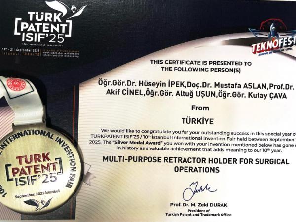 Teknofest 2025 Patent Ödülü