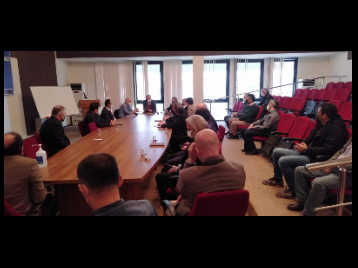 Rektörümüz Prof. Dr. Hamdullah ÇUVALCI, Elektrik-Elektronik Mühendisliği Bölümünü ziyaret etti.