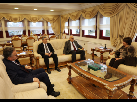 Yükseköğretim Kalite Kurulundan Rektörlüğümüze Ziyaret