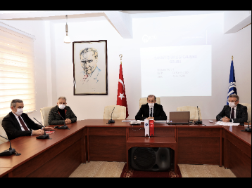 Sanayi İş Birliği Çalışma Grubu Rektörümüz Başkanlığında İlk Toplantısını Gerçekleştirdi