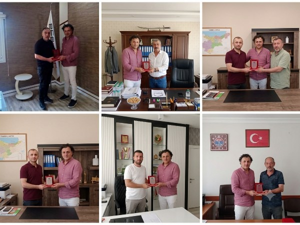 Müdürümüzden Mezuniyet Törenimize Katılamayan Sponsorlarımıza Teşekkür Ziyareti
