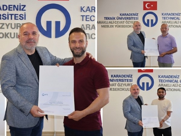 İdari Personelimize Teşekkür Belgeleri Takdim Edildi