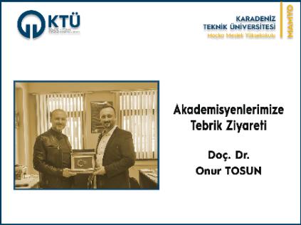 Akademisyenimize Tebrik Ziyareti