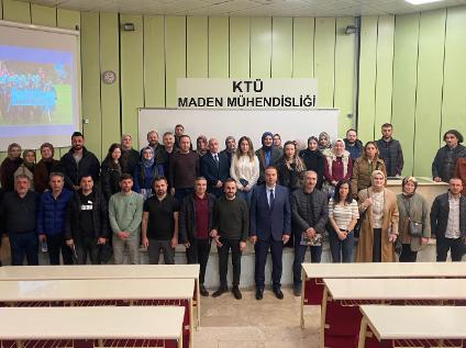 KTÜ Maden Mühendisliği Bölümü Tanıtım Etkinliği Gerçekleştirildi