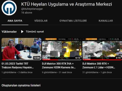 Youtube Kanalımız Açıldı