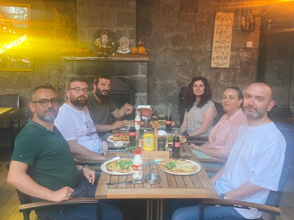 Arkeoloji Bölümü Akademik Personeli Dönem Sonu Yemeğinde Bir Araya Geldi