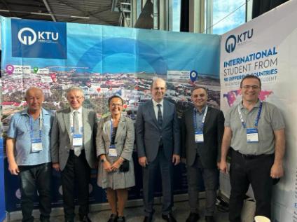 Üniversitemiz EAIE 2023 Rotterdam Avrupa Uluslararası Eğitim Birliği Fuarı'nda Yer Aldı