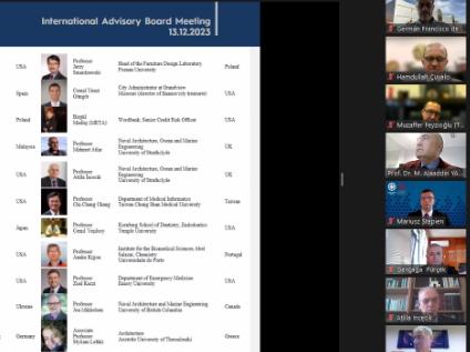 Karadeniz Teknik Üniversitesi Uluslararası Danışma Kurulu Toplantısı Düzenlendi