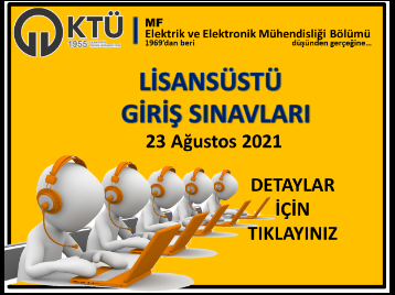 2021 GÜZ DÖNEMİ LİSANSÜSTÜ GİRİŞ SINAVLARI