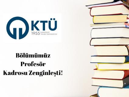 Bölümümüzde Akademik Yükselme