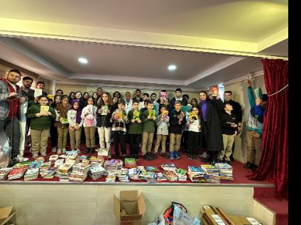 Öğrencilerimiz ve KTÜ Farabi Hastanesi Çalışanları, Trabzon Kireçhane İlköğretim Okuluna Kitap Bağışında Bulundu