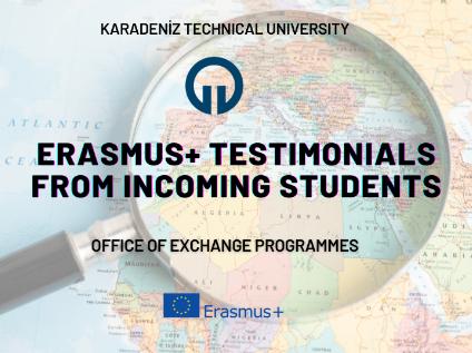 Erasmus+ Testimonials From Incoming Students